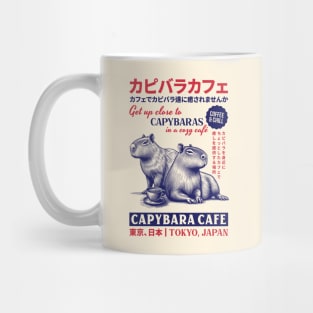 Capybara Cafe Tokyo Japan Mug